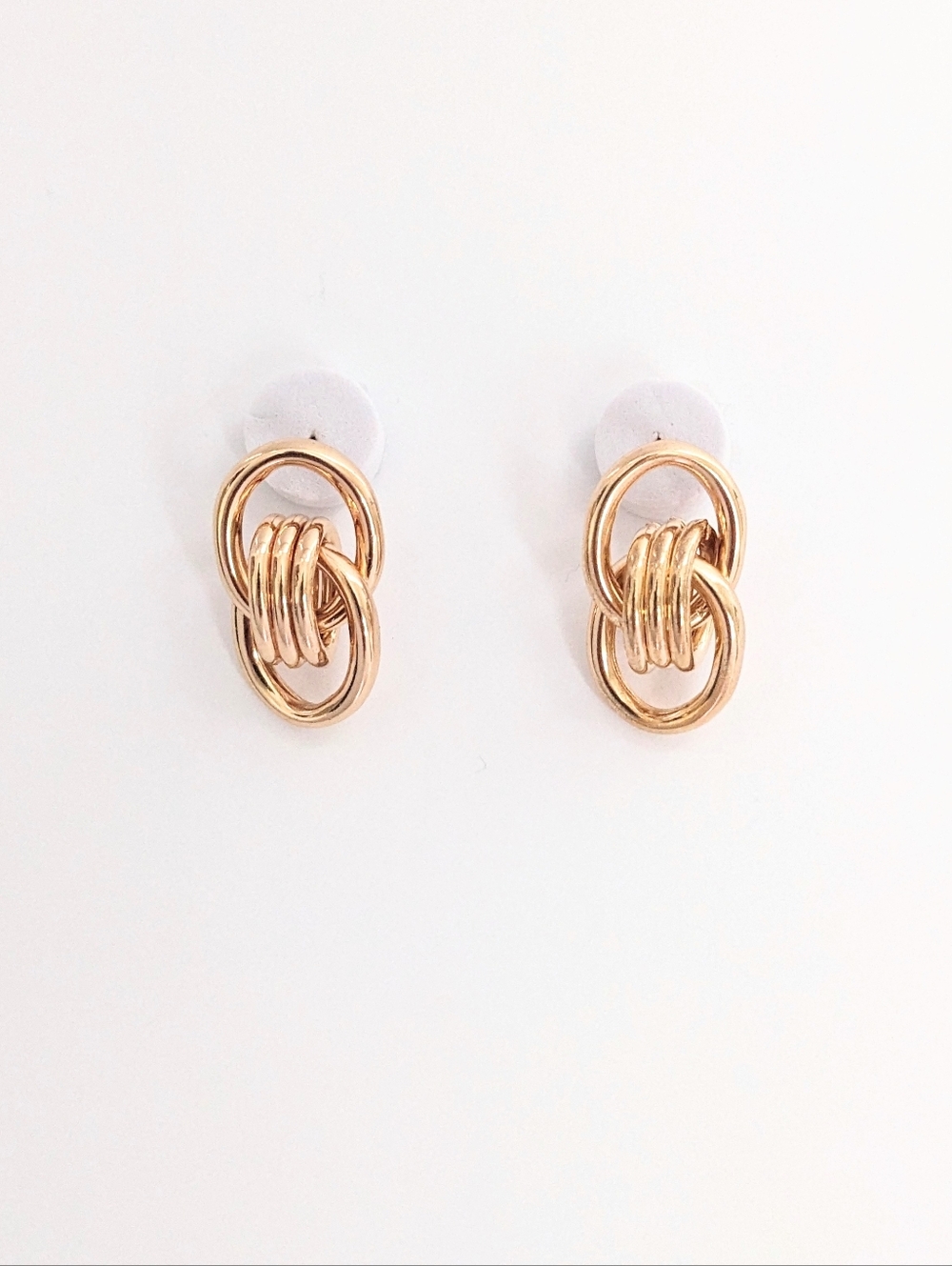 Gold Link Earrings